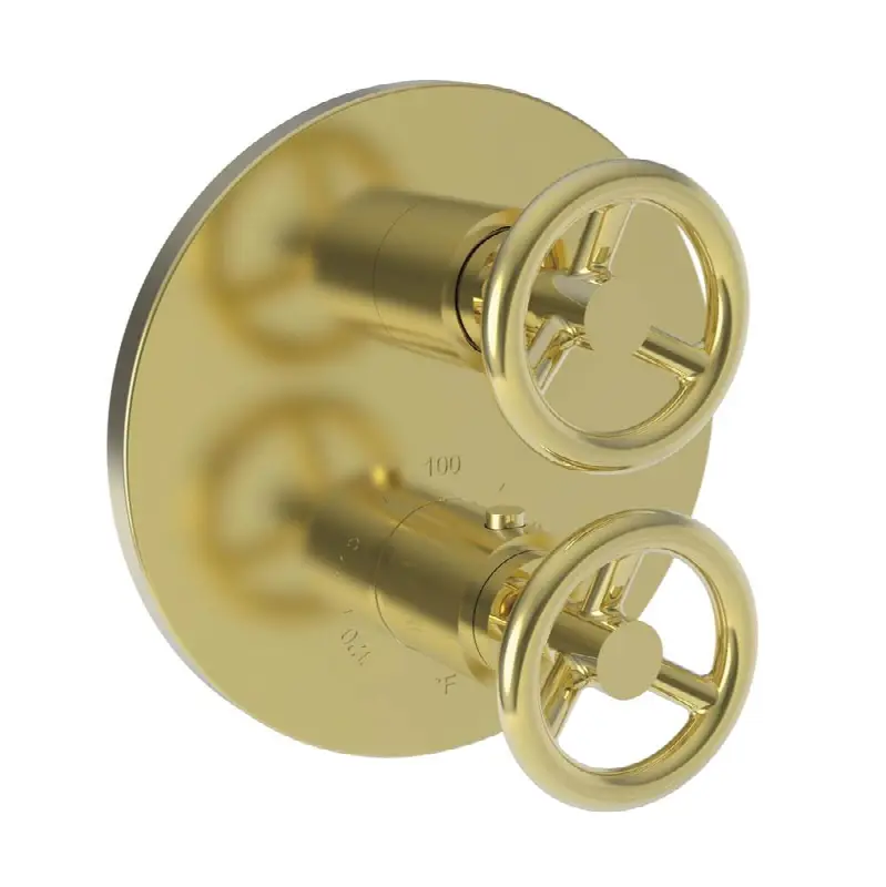 Slater® 1/2" Round Thermostatic Trim Plate with Handle