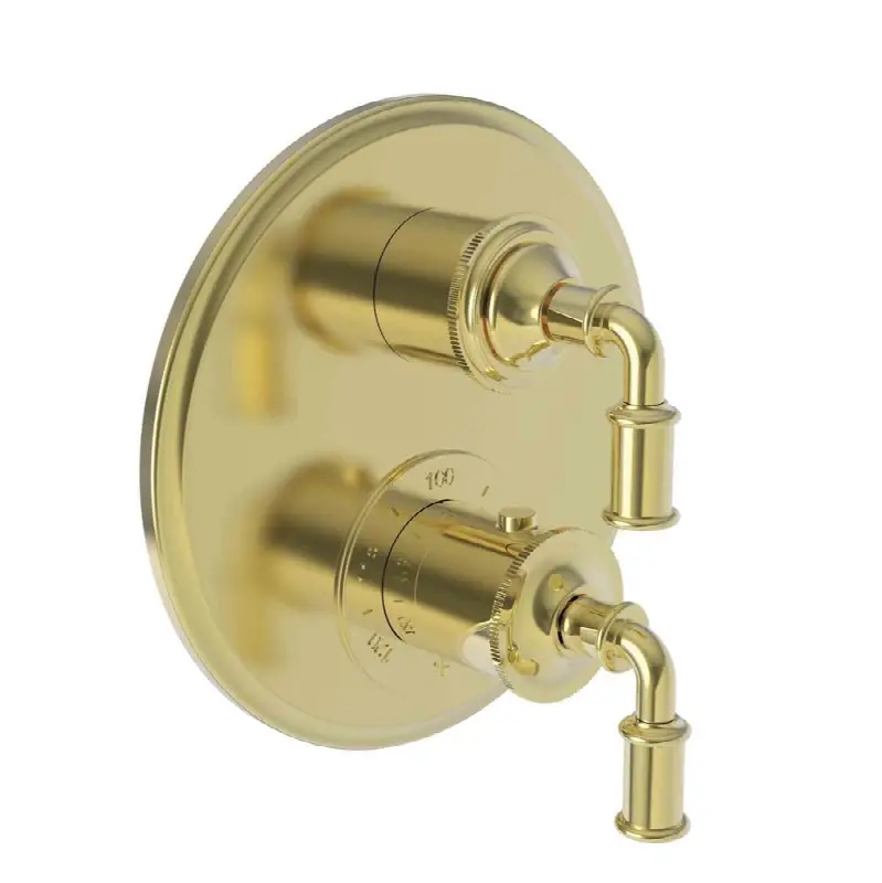 Taft - Kitchen 1/2" Round Thermostatic Trim Plate with Handle