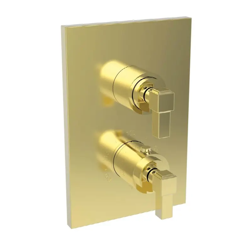 Malvina® 1/2" Square Thermostatic Trim Plate with Handle