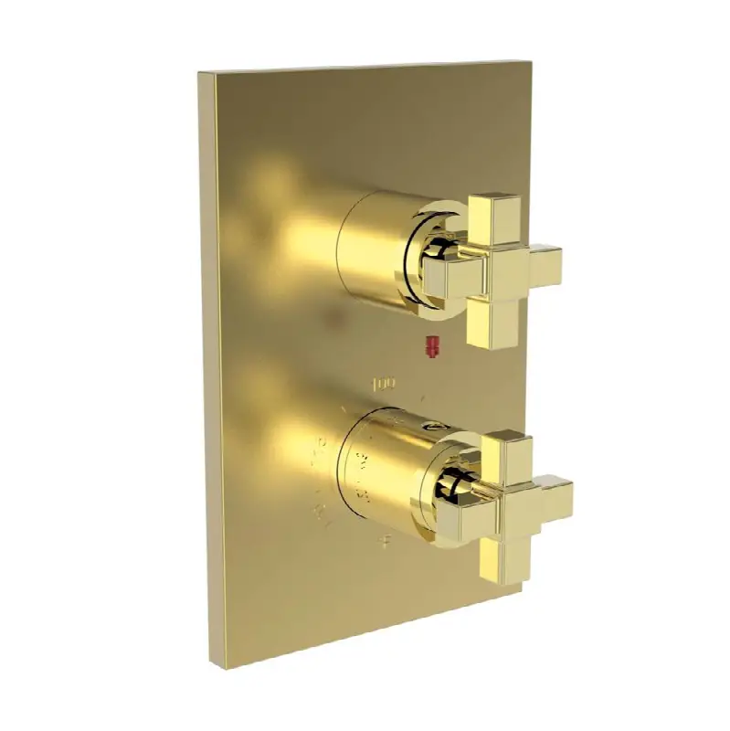 Malvina® 1/2" Square Thermostatic Trim Plate with Handle
