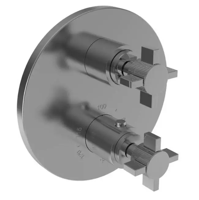 Pardees® 1/2" Round Thermostatic Trim Plate with Handle