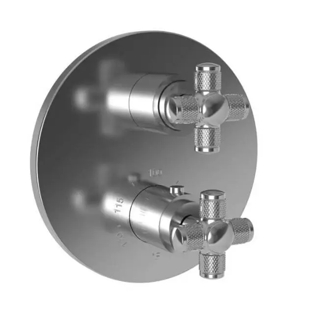 Clemens 1/2" Round Thermostatic Trim Plate with Handle