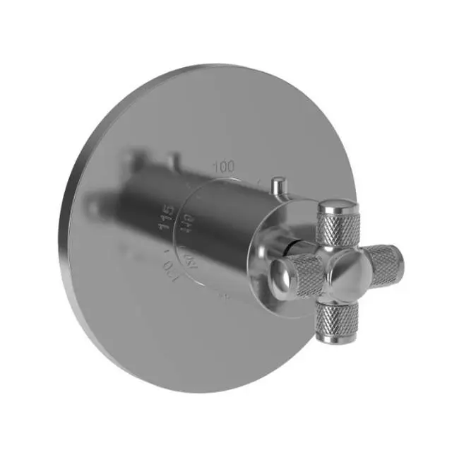 Clemens 3/4" Round Thermostatic Trim Plate with Handle