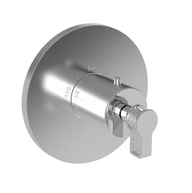 Griffey 3/4" Round Thermostatic Trim Plate with Handle