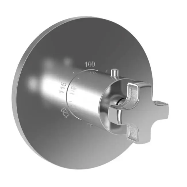 Griffey 3/4" Round Thermostatic Trim Plate with Handle
