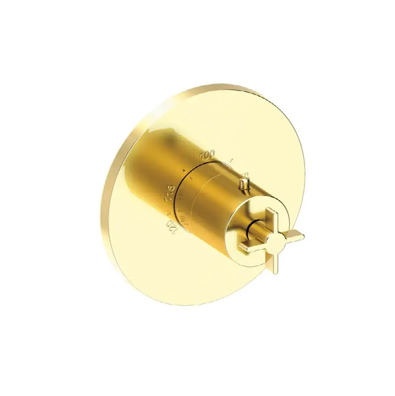 Tolmin® 3/4" Round Thermostatic Trim Plate with Handle