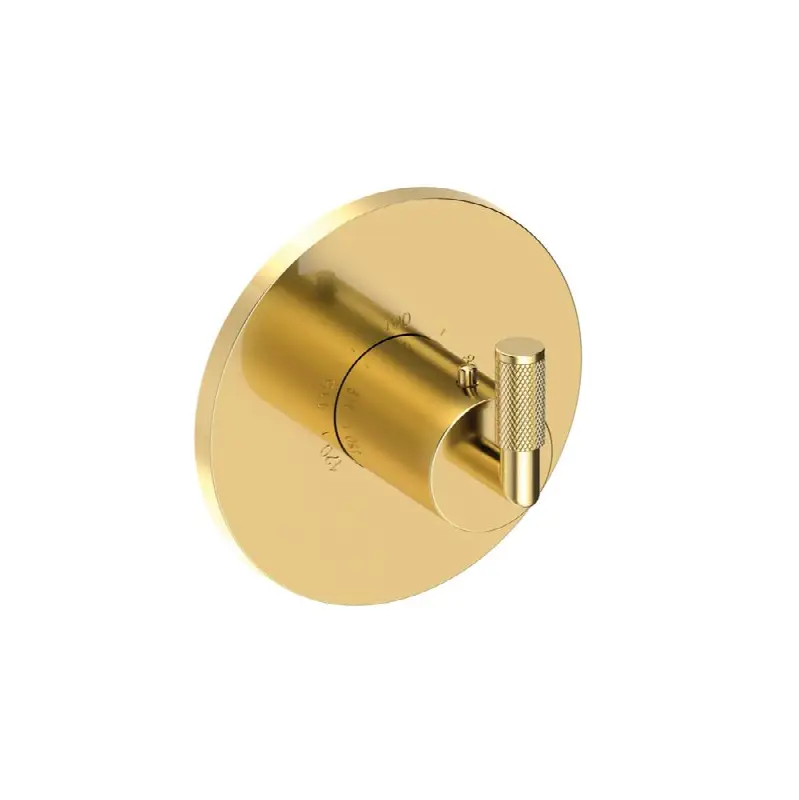 Kimbell 3/4" Round Thermostatic Trim Plate with Handle