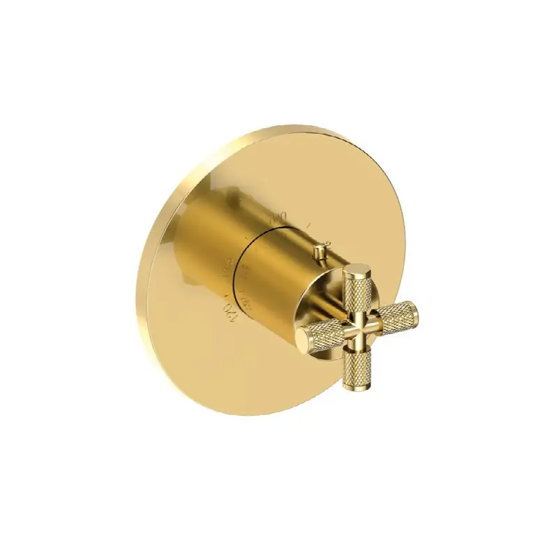 Kimbell 3/4" Round Thermostatic Trim Plate with Handle