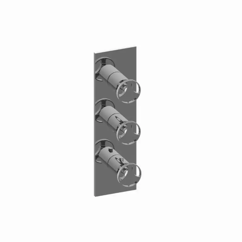 Harley Square M-Series Valve Trim with Three Handles