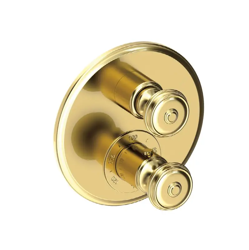 Seaport® 1/2" Round Thermostatic Trim Plate with Handle