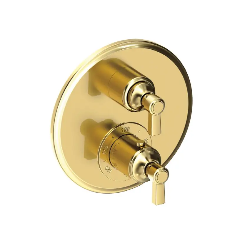 Astor® 1/2" Round Thermostatic Trim Plate with Handle