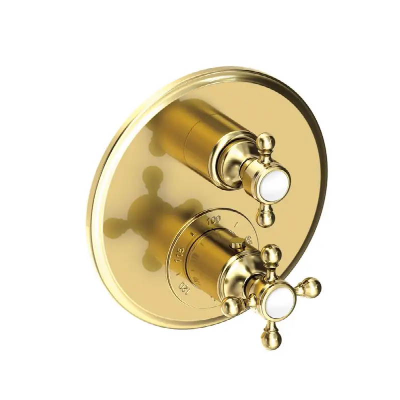 Astor® 1/2" Round Thermostatic Trim Plate with Handle