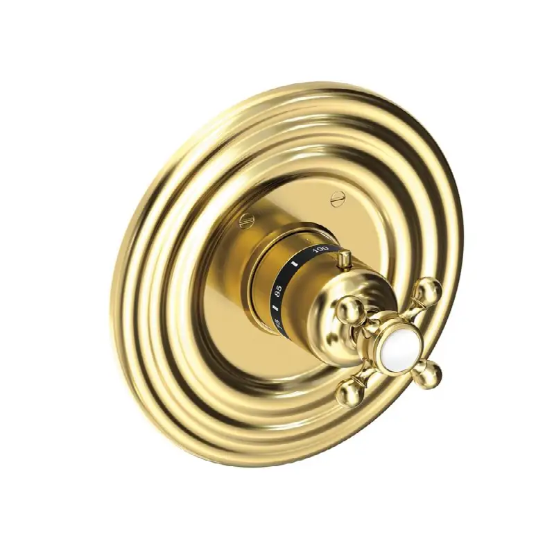 Astor® 3/4" Round Thermostatic Trim Plate with Handle