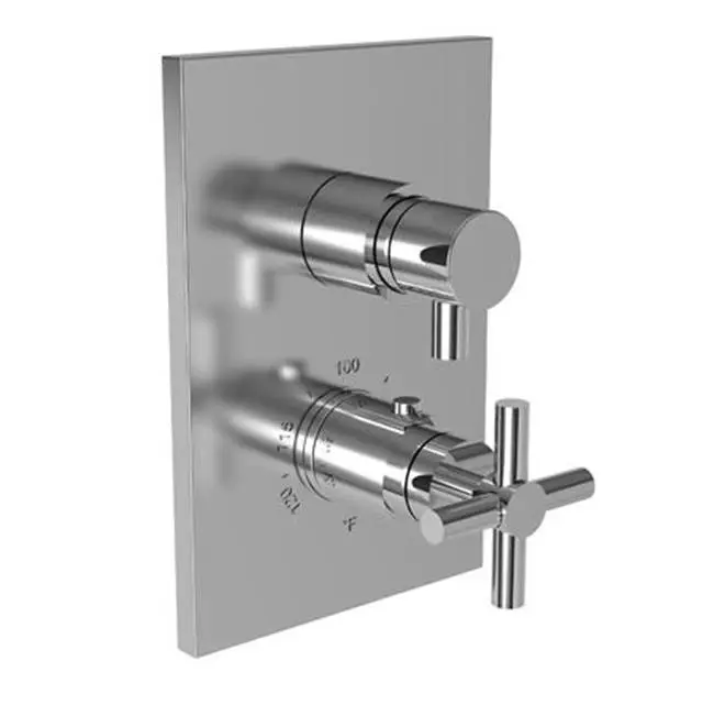 East Linear® 1/2" Square Thermostatic Trim Plate with Handle