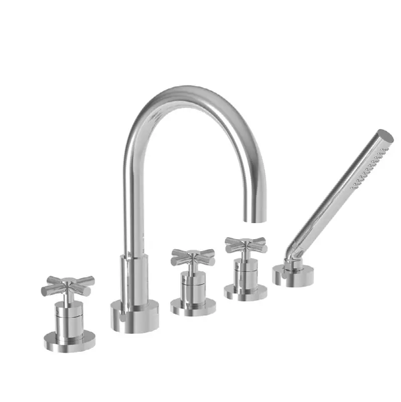 East Linear® Roman Tub Faucet with Hand Shower