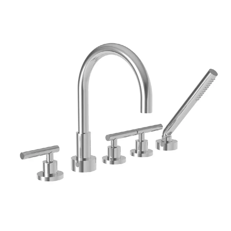 East Linear® Roman Tub Faucet with Hand Shower