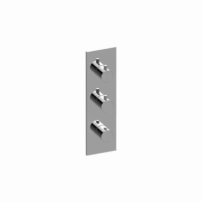 M.E. Square M-Series Valve Trim with Three Handles