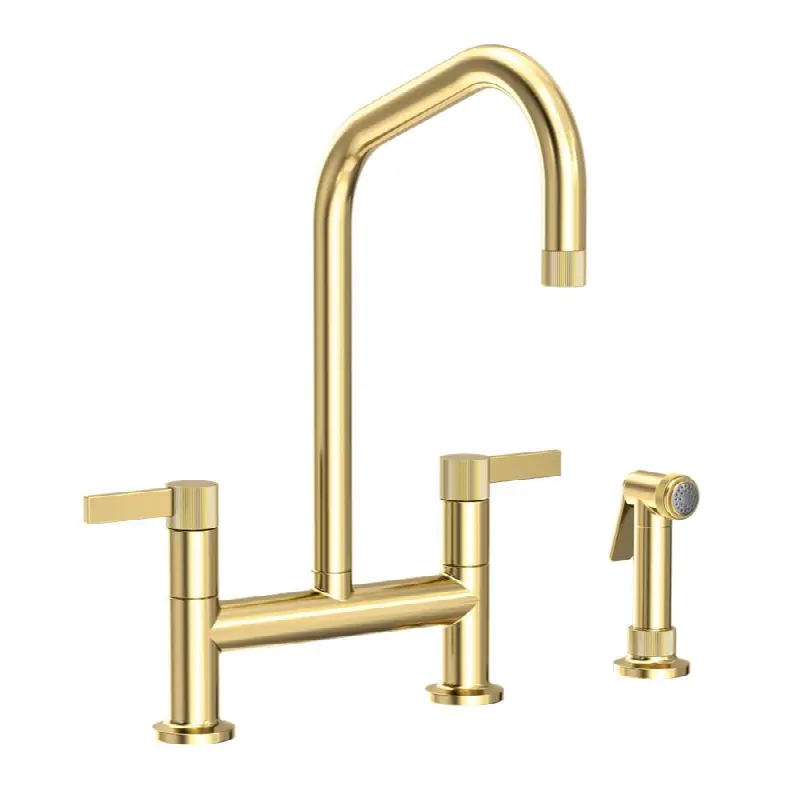 Kitchen Bridge Faucet with Side Spray