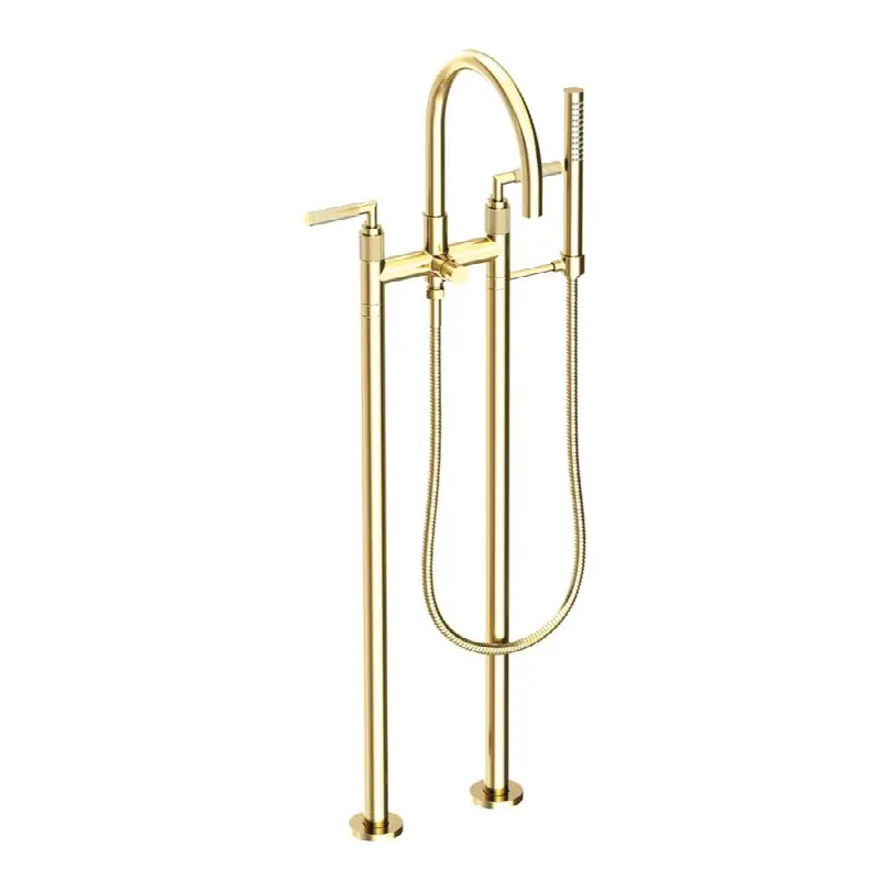 Kimbell Exposed Tub & Hand Shower Set w/Risers