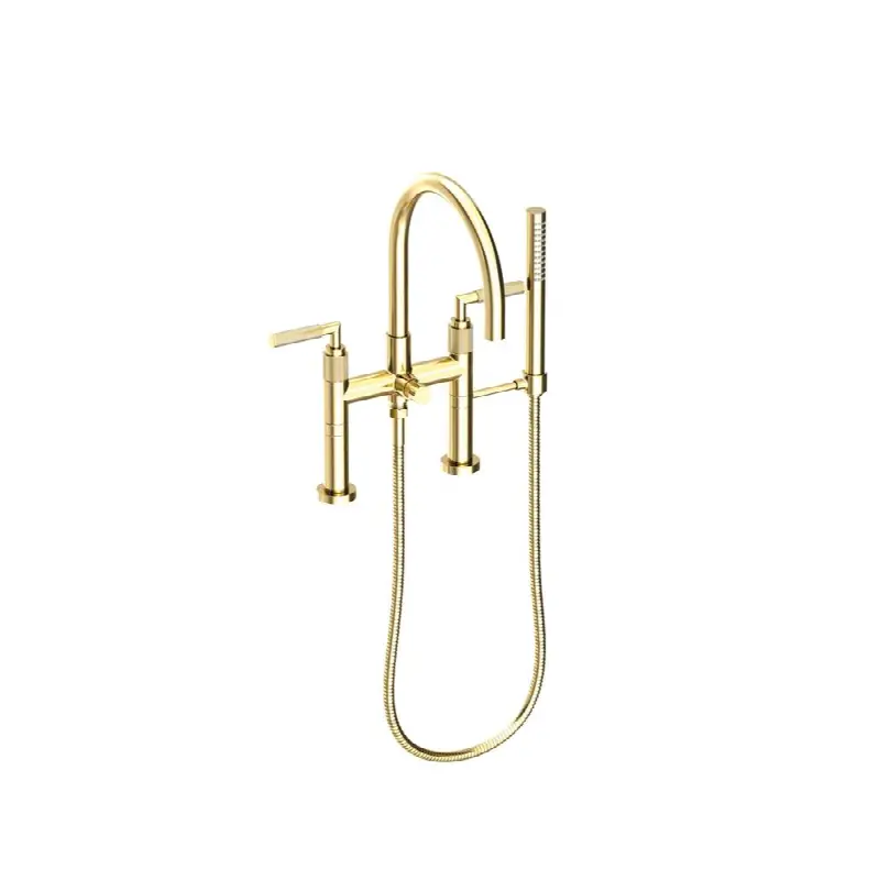 Kimbell Exposed Tub & Hand Shower Set - Deck Mount