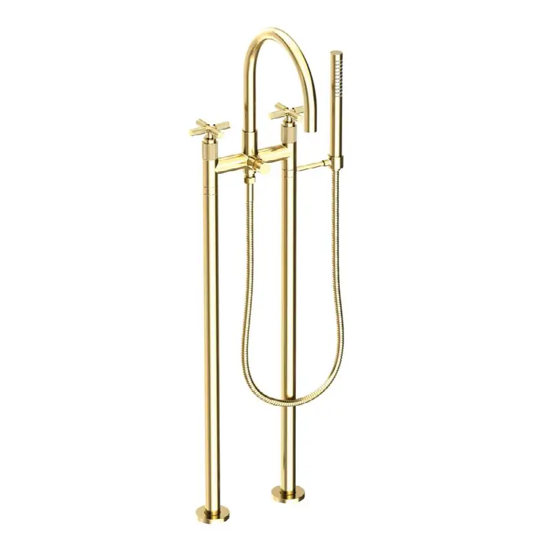 Kimbell Exposed Tub & Hand Shower Set w/Risers