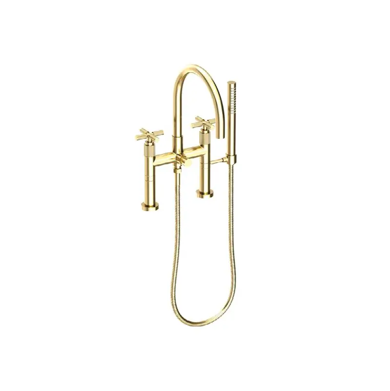 Kimbell Exposed Tub & Hand Shower Set - Deck Mount