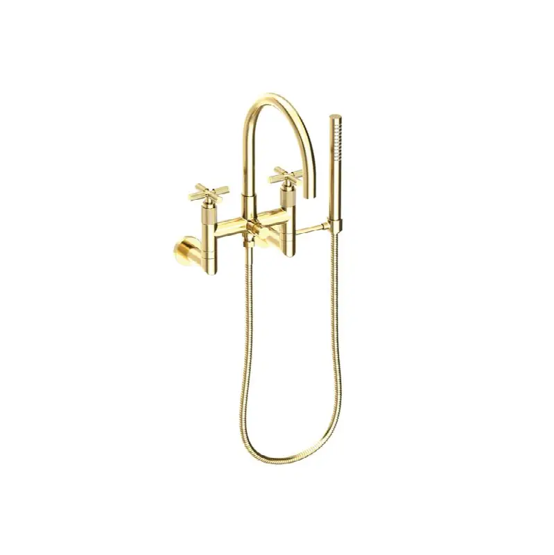 Kimbell Exposed Tub & Hand Shower Set - Wall Mount