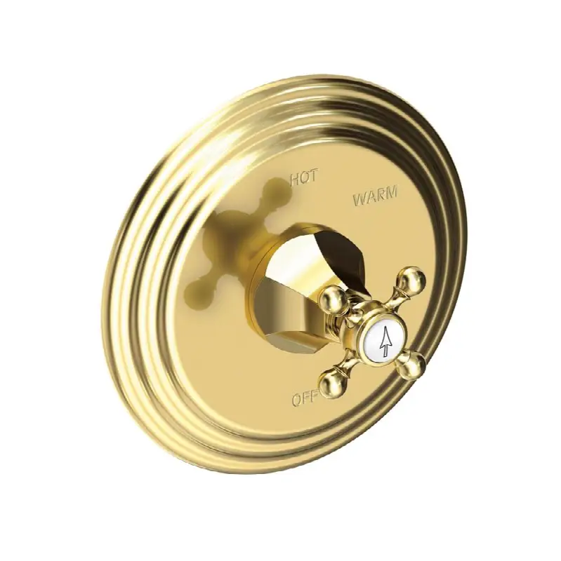 Metropole® Balanced Pressure Shower Trim Plate with Handle. Less showerhead, arm and flange.