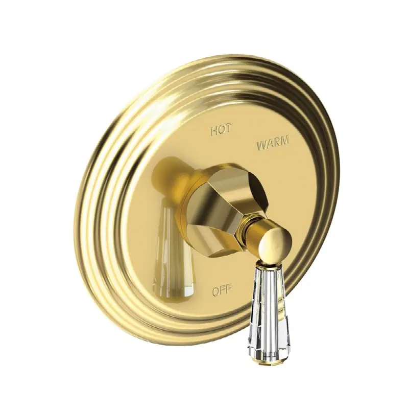 Metropole® Balanced Pressure Shower Trim Plate with Handle. Less showerhead, arm and flange.