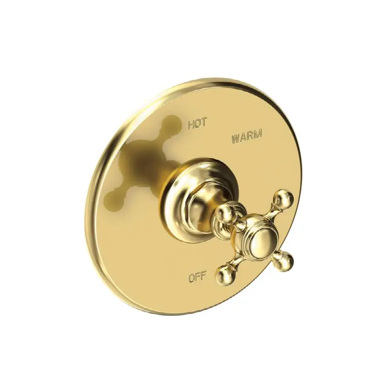 Victoria Balanced Pressure Shower Trim Plate with Handle. Less showerhead, arm and flange.