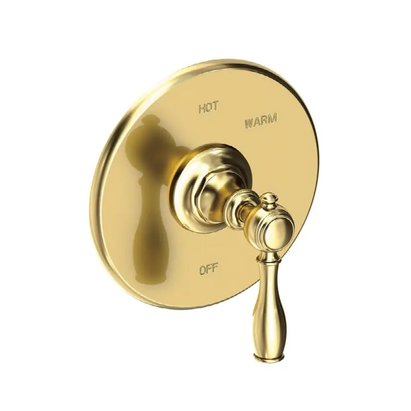 Victoria Balanced Pressure Shower Trim Plate with Handle. Less showerhead, arm and flange.
