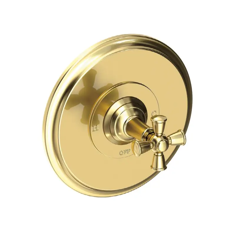 Aylesbury Balanced Pressure Shower Trim Plate with Handle. Less showerhead, arm and flange.