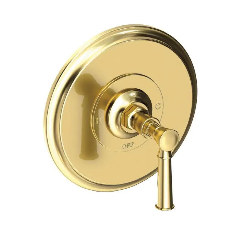 Vander Balanced Pressure Shower Trim Plate with Handle. Less showerhead, arm and flange.