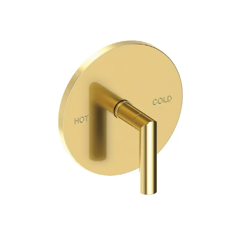 Pavani Balanced Pressure Shower Trim Plate with Handle. Less showerhead, arm and flange.