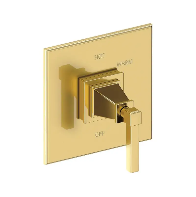 Malvina® Balanced Pressure Shower Trim Plate with Handle. Less showerhead, arm and flange.