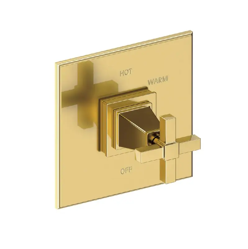 Malvina® Balanced Pressure Shower Trim Plate with Handle. Less showerhead, arm and flange.