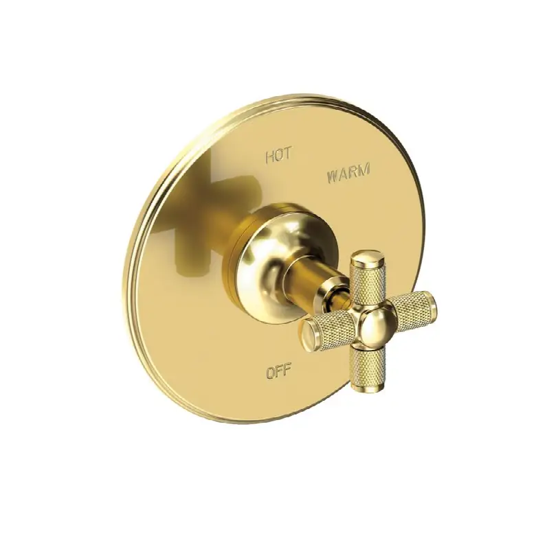 Clemens Balanced Pressure Shower Trim Plate with Handle. Less showerhead, arm and flange.