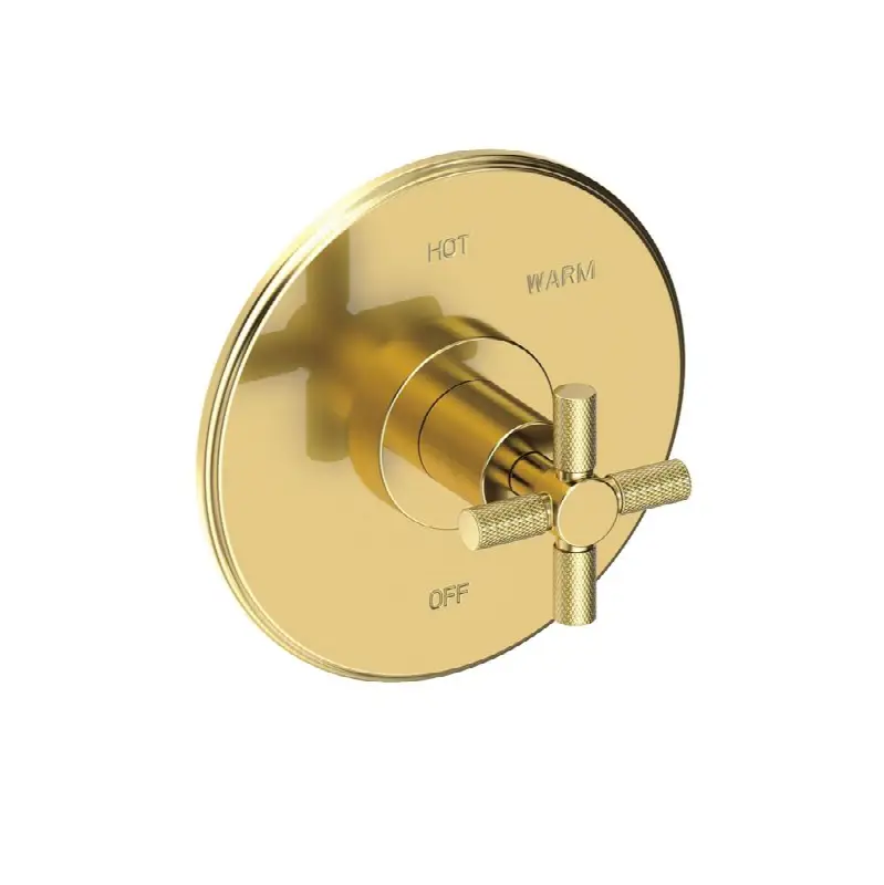 Muncy Balanced Pressure Shower Trim Plate with Handle. Less showerhead, arm and flange.
