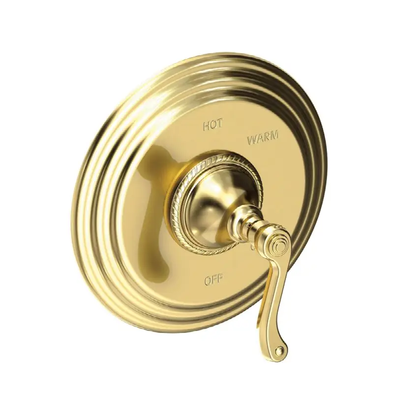 Amisa Balanced Pressure Shower Trim Plate with Handle. Less showerhead, arm and flange.