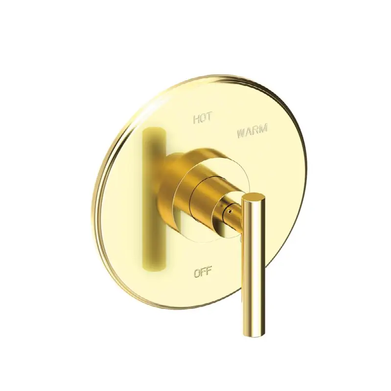 East Linear® Balanced Pressure Shower Trim Plate with Handle. Less showerhead, arm and flange.