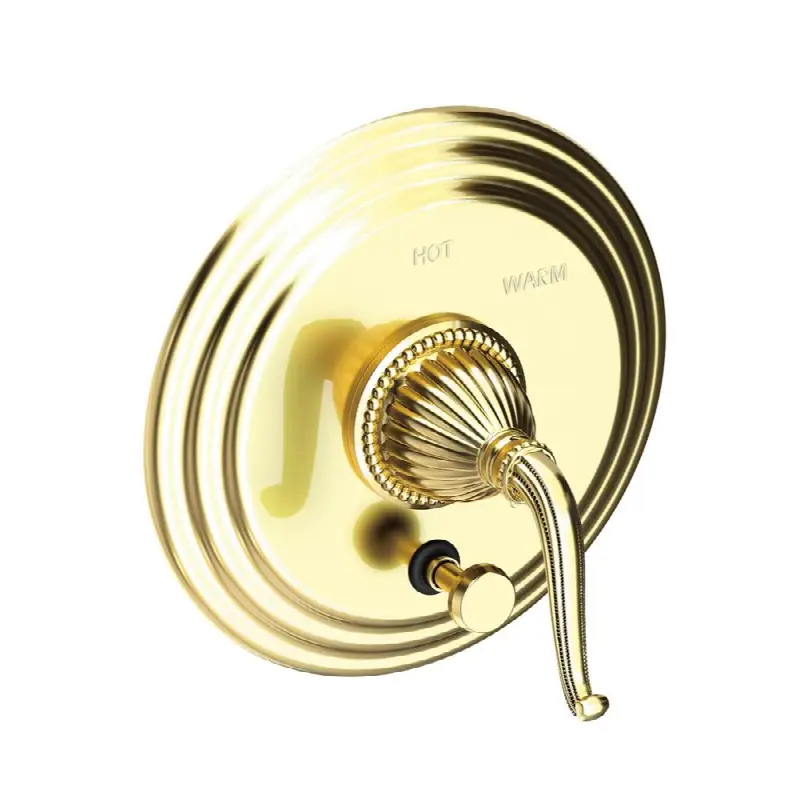 Alexandria Balanced Pressure Tub & Shower Diverter Plate with Handle. Less Showerhead, arm and flange.