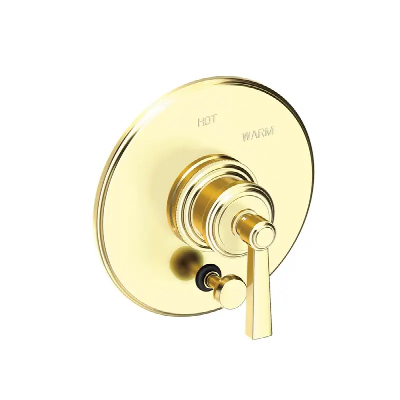 Miro Balanced Pressure Tub & Shower Diverter Plate with Handle. Less Showerhead, arm and flange.