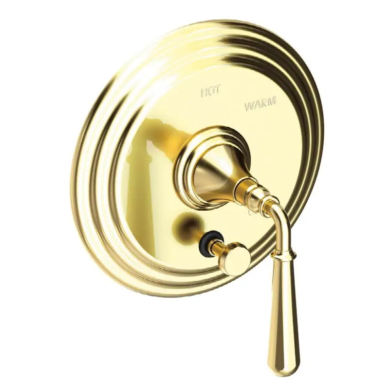 Bevelle Balanced Pressure Tub & Shower Diverter Plate with Handle. Less Showerhead, arm and flange.