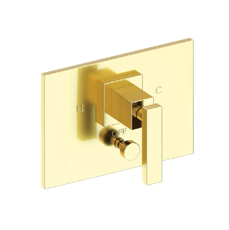 Secant® Balanced Pressure Tub & Shower Diverter Plate with Handle. Less Showerhead, arm and flange.