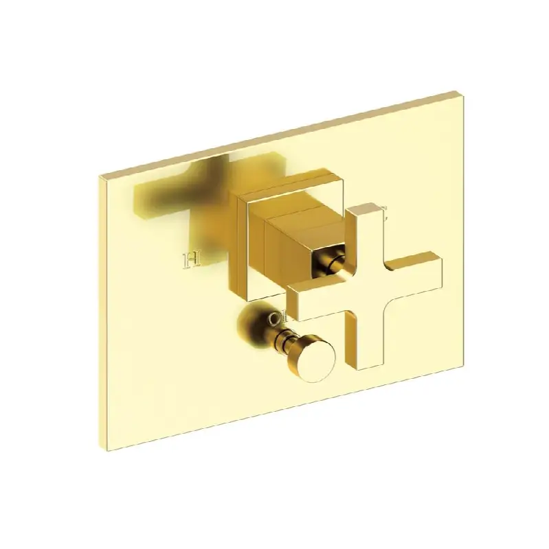 Secant® Balanced Pressure Tub & Shower Diverter Plate with Handle. Less Showerhead, arm and flange.