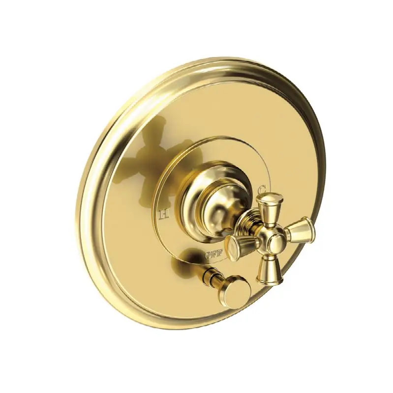 Sutton Balanced Pressure Tub & Shower Diverter Plate with Handle. Less Showerhead, arm and flange.