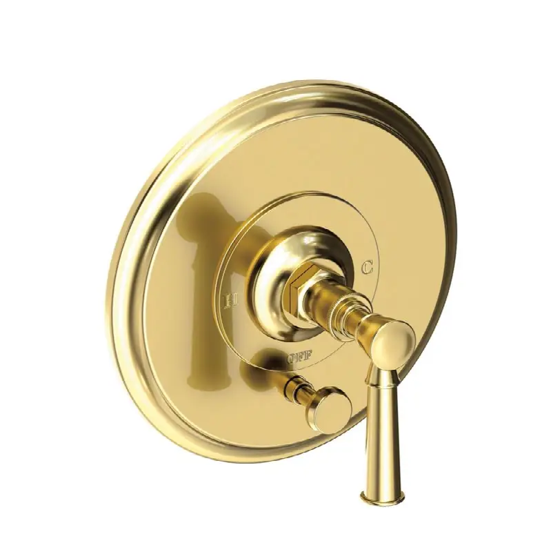 Vander Balanced Pressure Tub & Shower Diverter Plate with Handle. Less Showerhead, arm and flange.