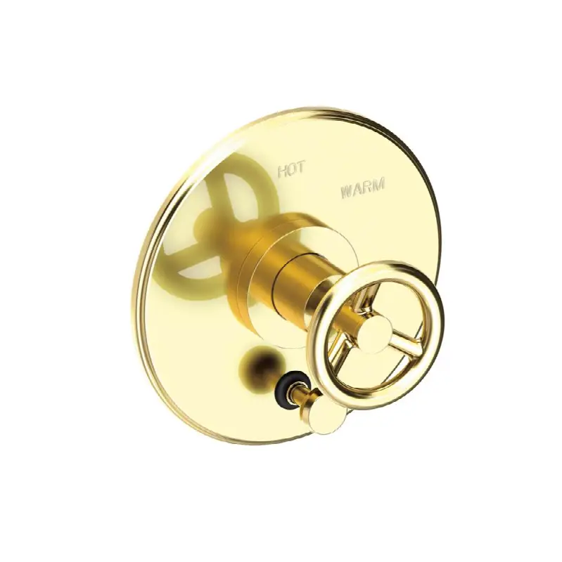 Slater® Balanced Pressure Tub & Shower Diverter Plate with Handle. Less Showerhead, arm and flange.