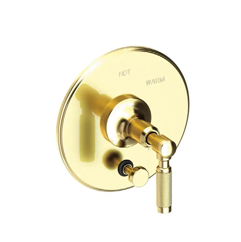 Clemens Balanced Pressure Tub & Shower Diverter Plate with Handle. Less Showerhead, arm and flange.