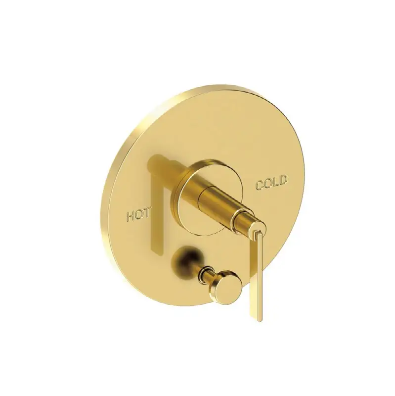 Tolmin® Balanced Pressure Tub & Shower Diverter Plate with Handle. Less Showerhead, arm and flange.